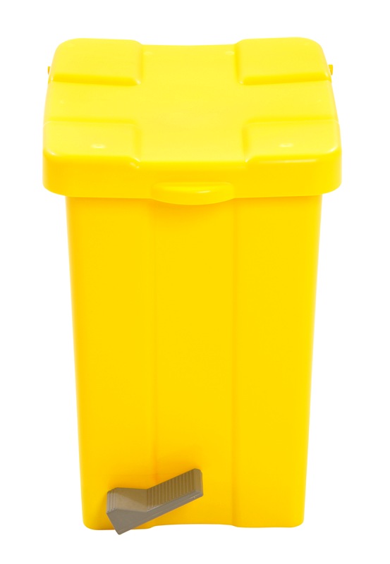 Cesto Plástico Quadrado c_ Pedal 25l 